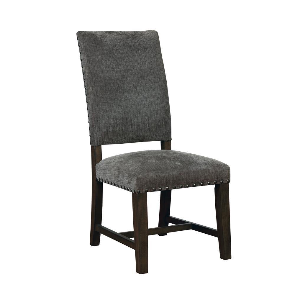 Twain Upholstered Side Chairs Warm Gray (Set of 2) by Coaster at Eve Furniture