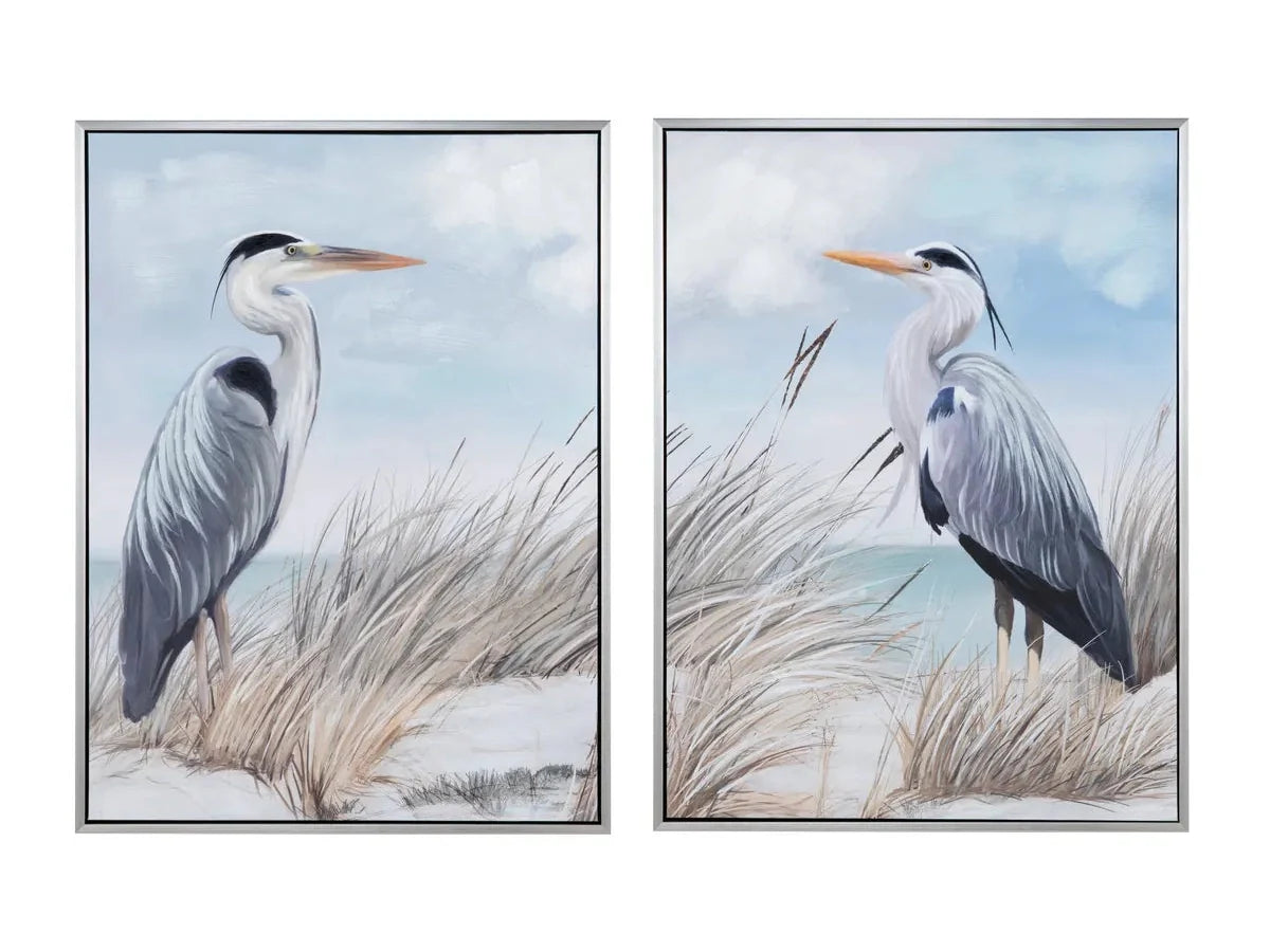 Twin Beaks Blue/White Canvas by Crestview at Eve Furniture
