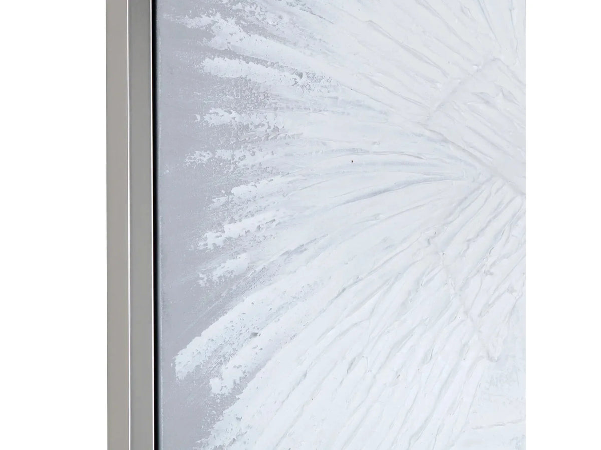 Twisted Grey/White Canvas by Crestview at Eve Furniture