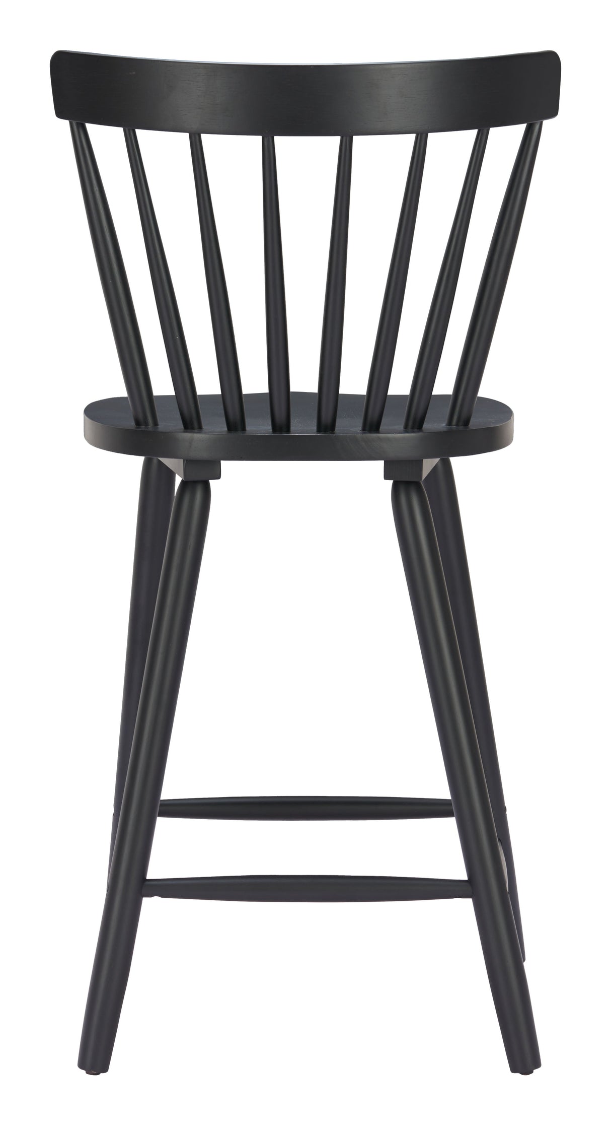 Tyce Black Counter Stool (Set of 2) by Zuomod at Eve Furniture