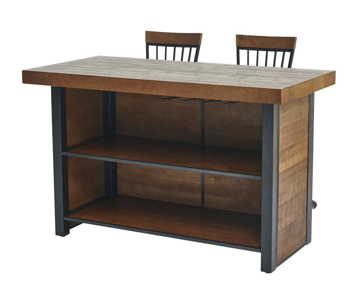 Tyler 3-Piece 38-inch Counter Bar Set by Steve Silver at Eve Furniture