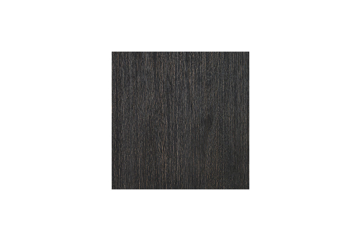 Tyler Creek Black/Gray Counter Height Dining Table and 4 Barstools and Bench by Ashley at Eve Furniture