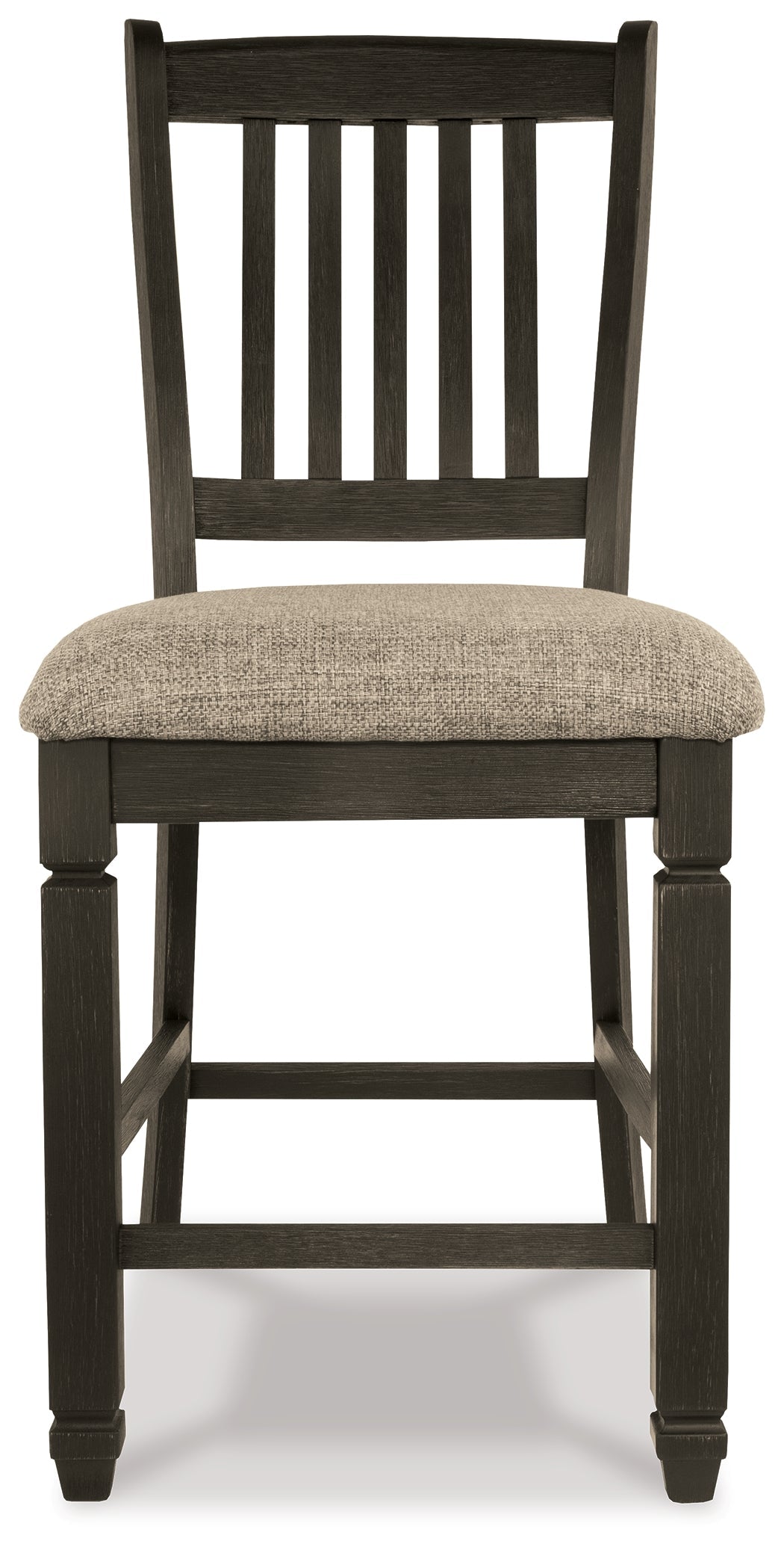 Tyler Creek Black/Gray Counter Height Dining Table with 4 Barstools by Ashley at Eve Furniture