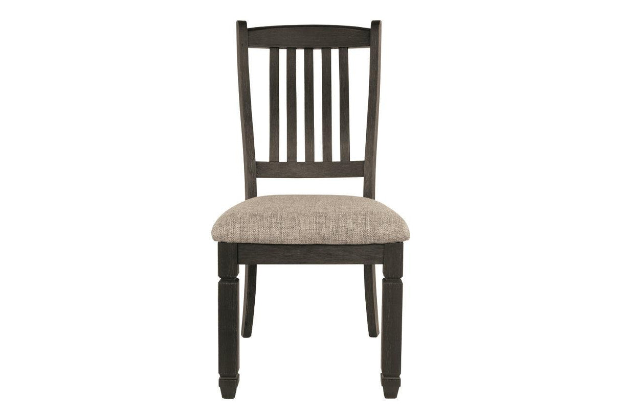 Tyler Creek Black/Grayish Brown Dining Chair, Set of 2 by Ashley at Eve Furniture