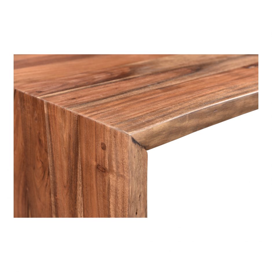 Tyrell Desk Natural Stain by Moe's Home at Eve Furniture