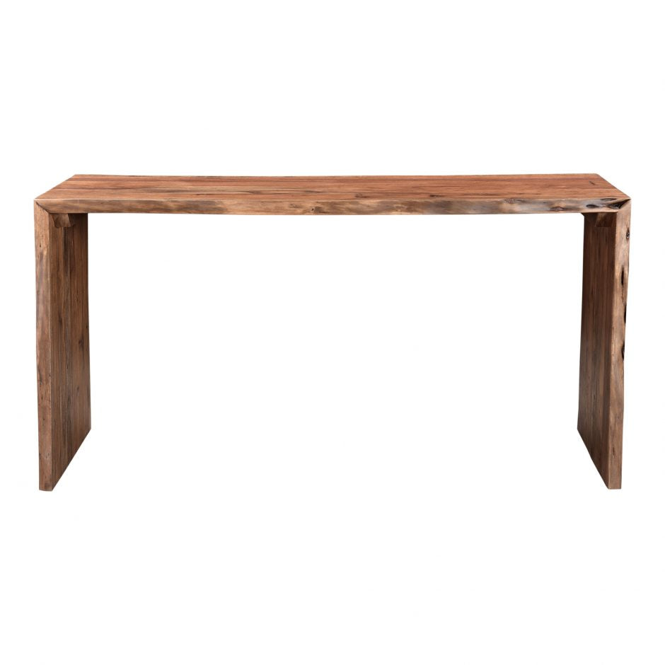 Tyrell Desk Natural Stain by Moe's Home at Eve Furniture