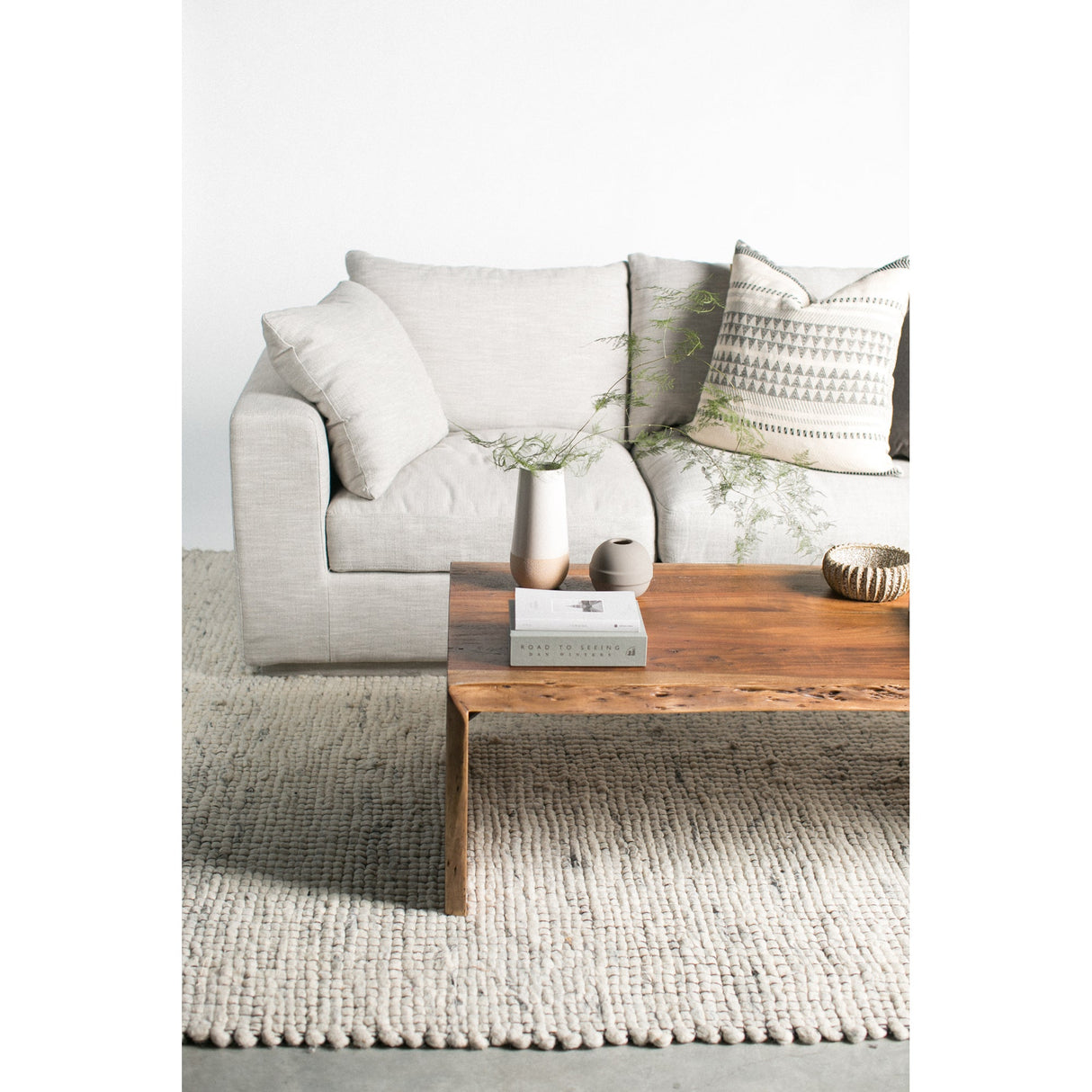 Tyrell Natural Stain Coffee Table by Moe's Home at Eve Furniture