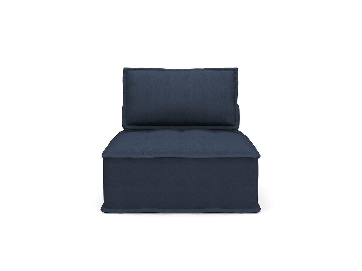 Ulrich Blue Modular 4-Piece Modular Sectional by Homelegance at Eve Furniture