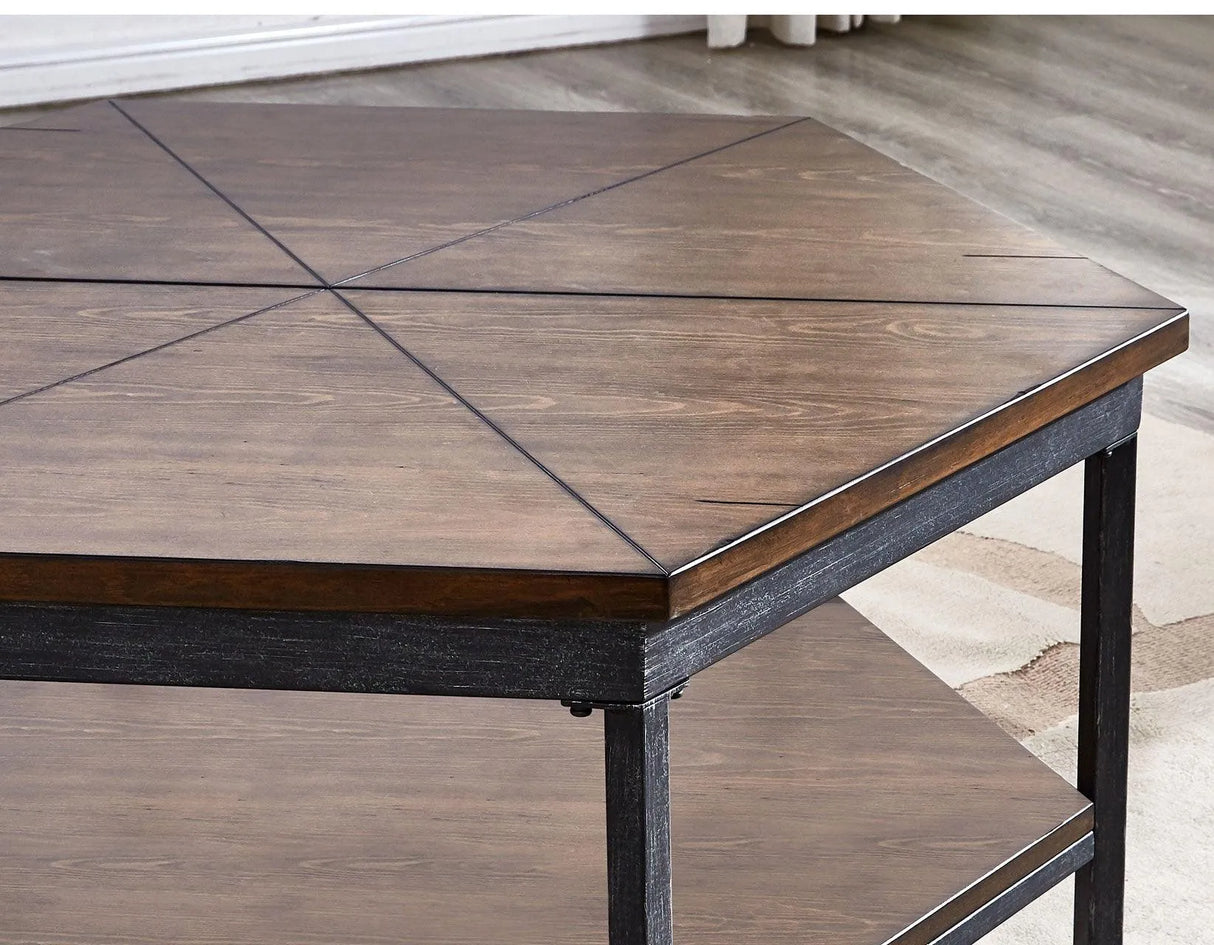 Ultimo 3 Piece Set (Lift-Top Cocktail & 2 End Tables) by Steve Silver at Eve Furniture