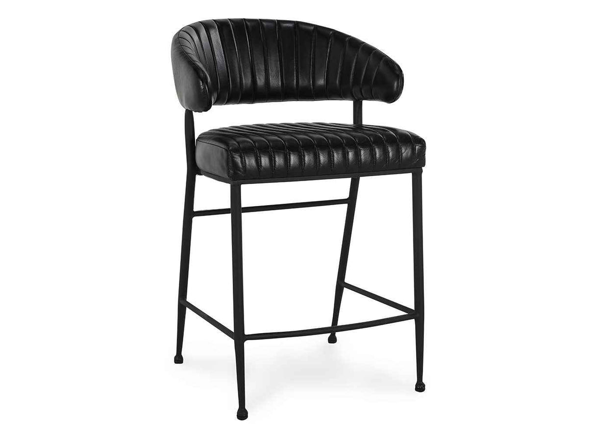 Umbria Black 26" Counter Stool by Classic Home at Eve Furniture