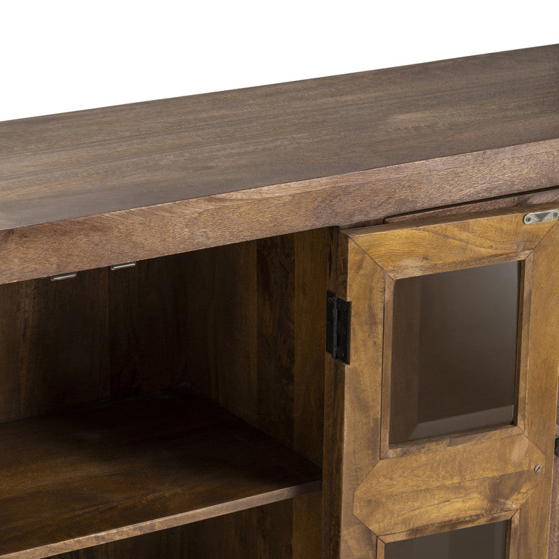 Union Row Brown Sideboard by Crestview at Eve Furniture
