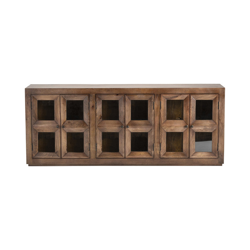 Union Row Brown Sideboard by Crestview at Eve Furniture