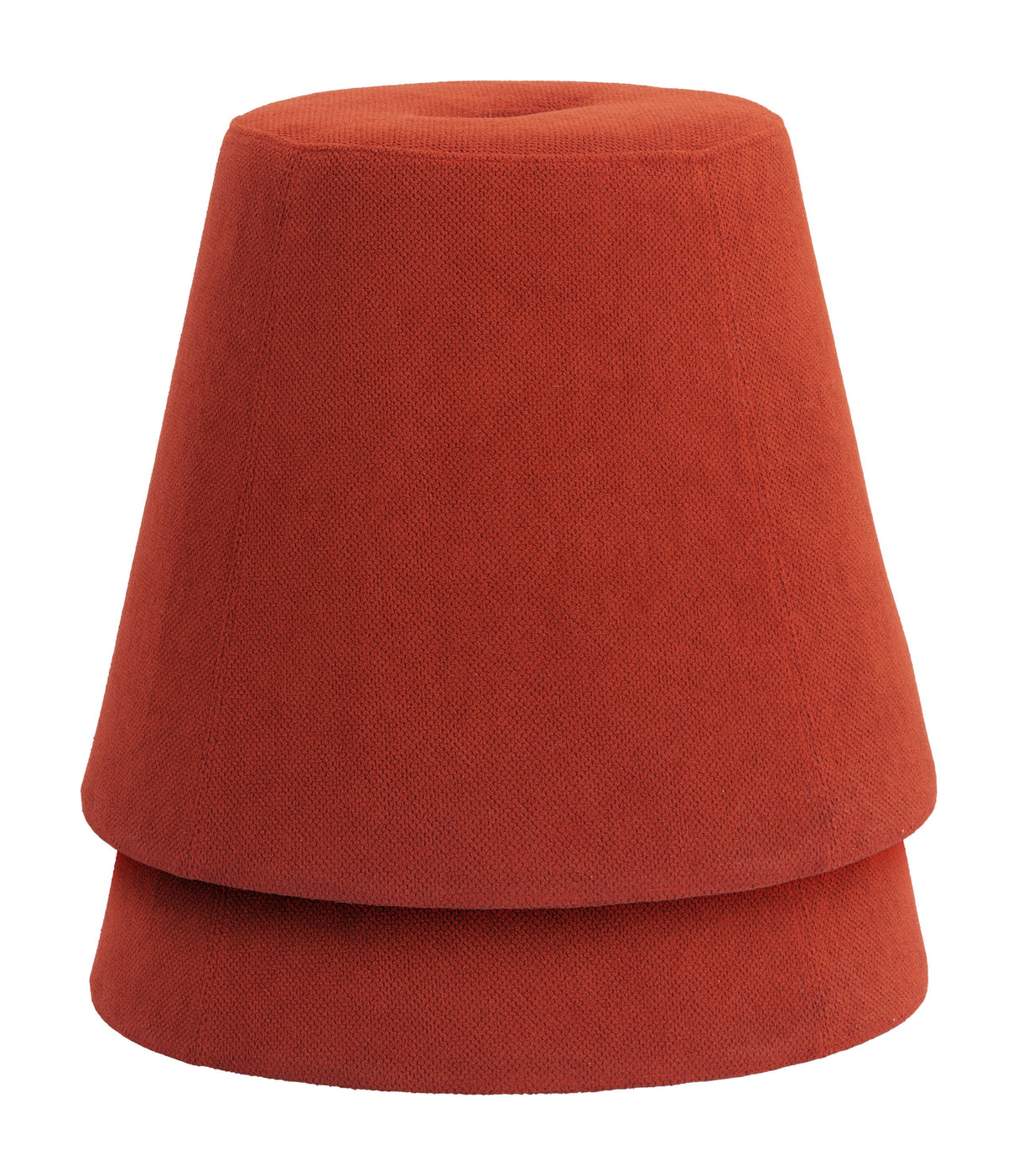 Upela Red Ottoman by Zuomod at Eve Furniture