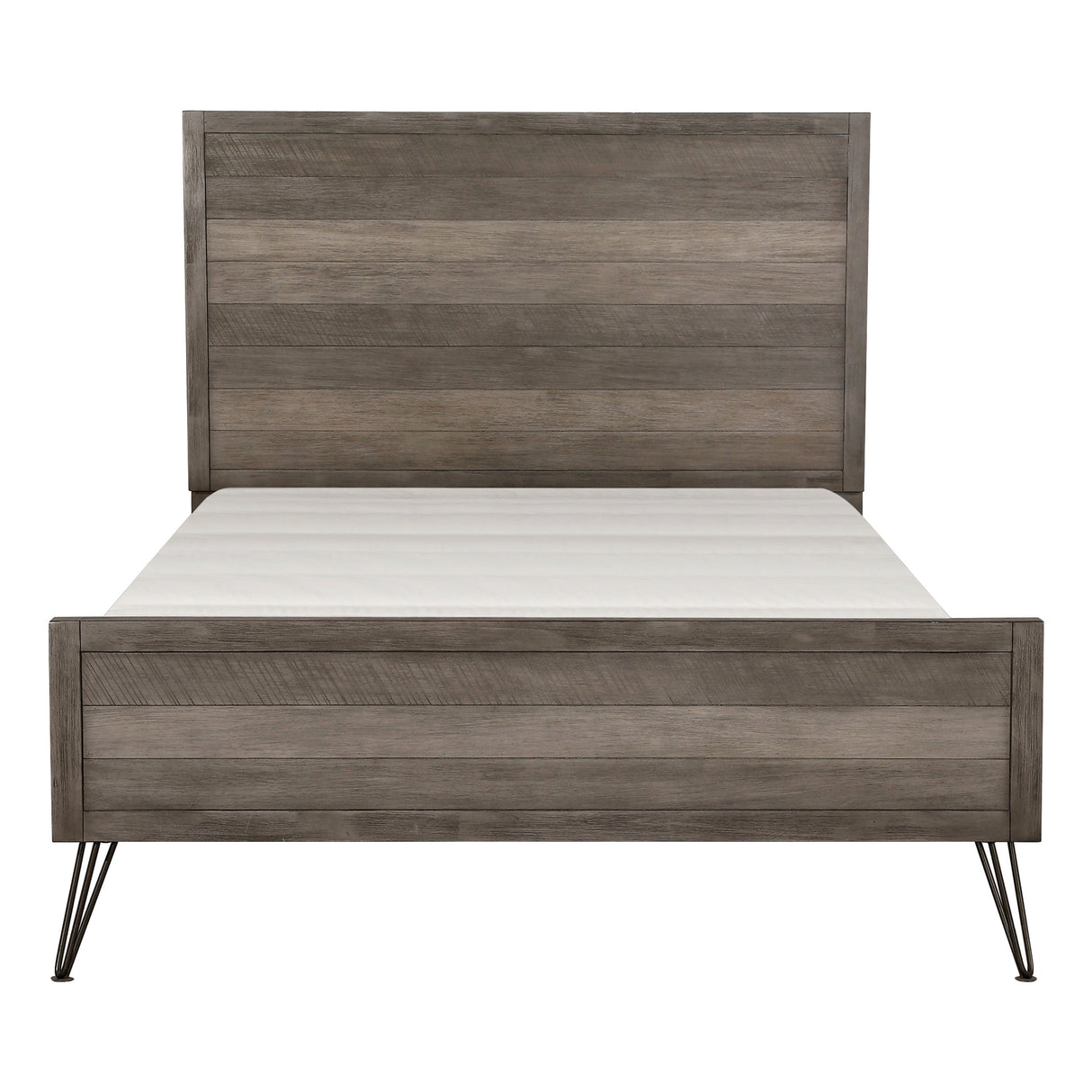 Urbanite Gray King Panel Bed by Homelegance at Eve Furniture
