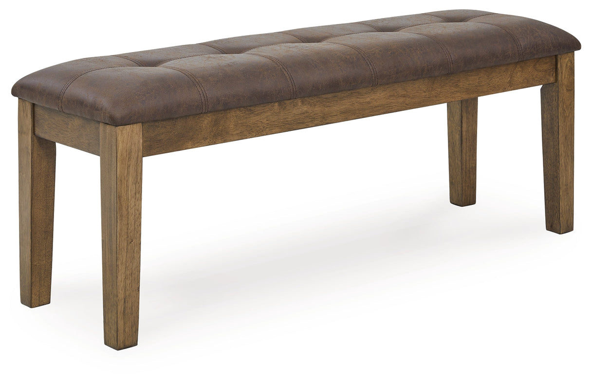 Urbinforte Light Brown 50" Dining Bench by ASHLEY FURNITURE at Eve Furniture
