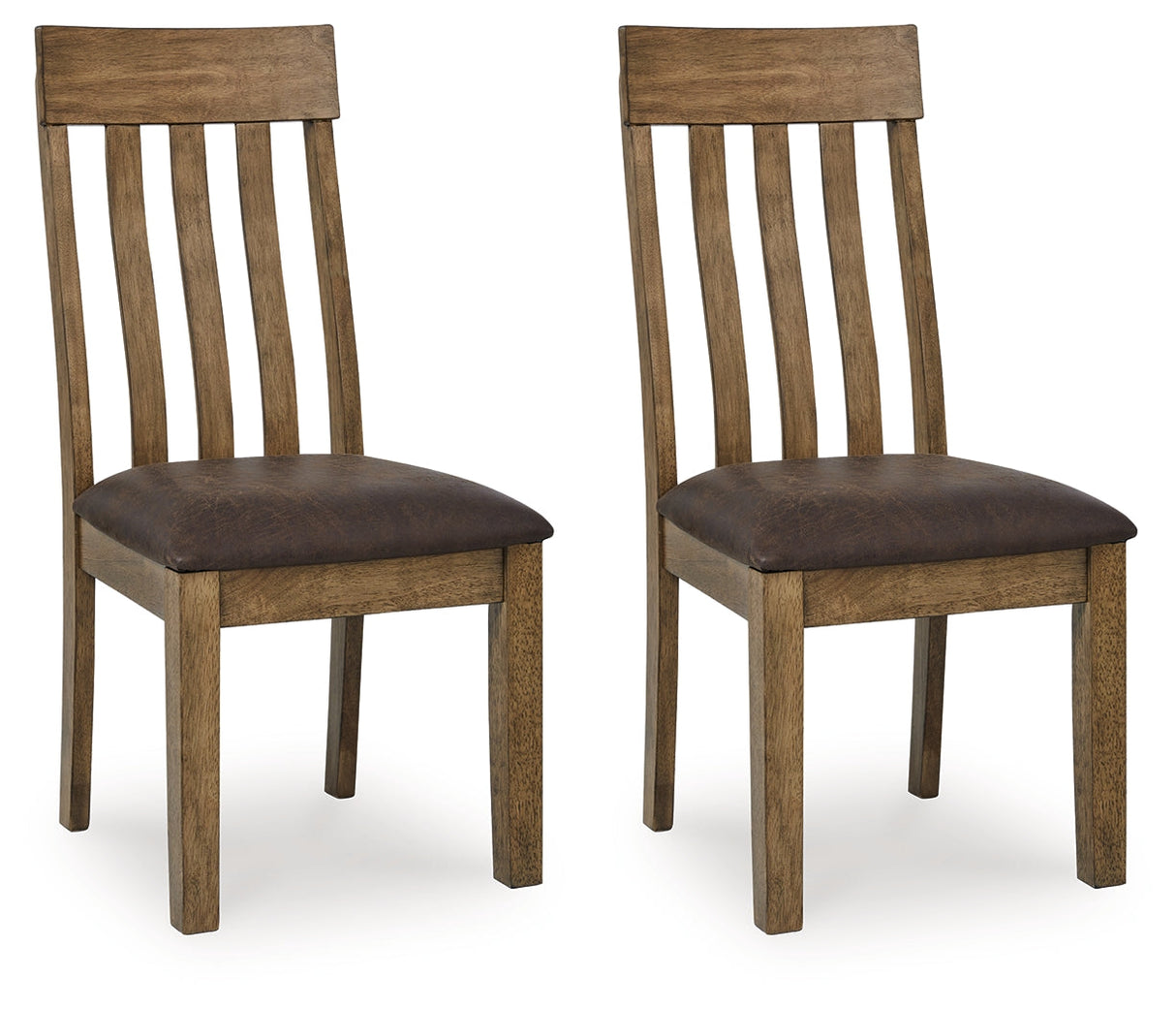 Urbinforte Light Brown Dining Chair, Set of 2 by Ashley at Eve Furniture