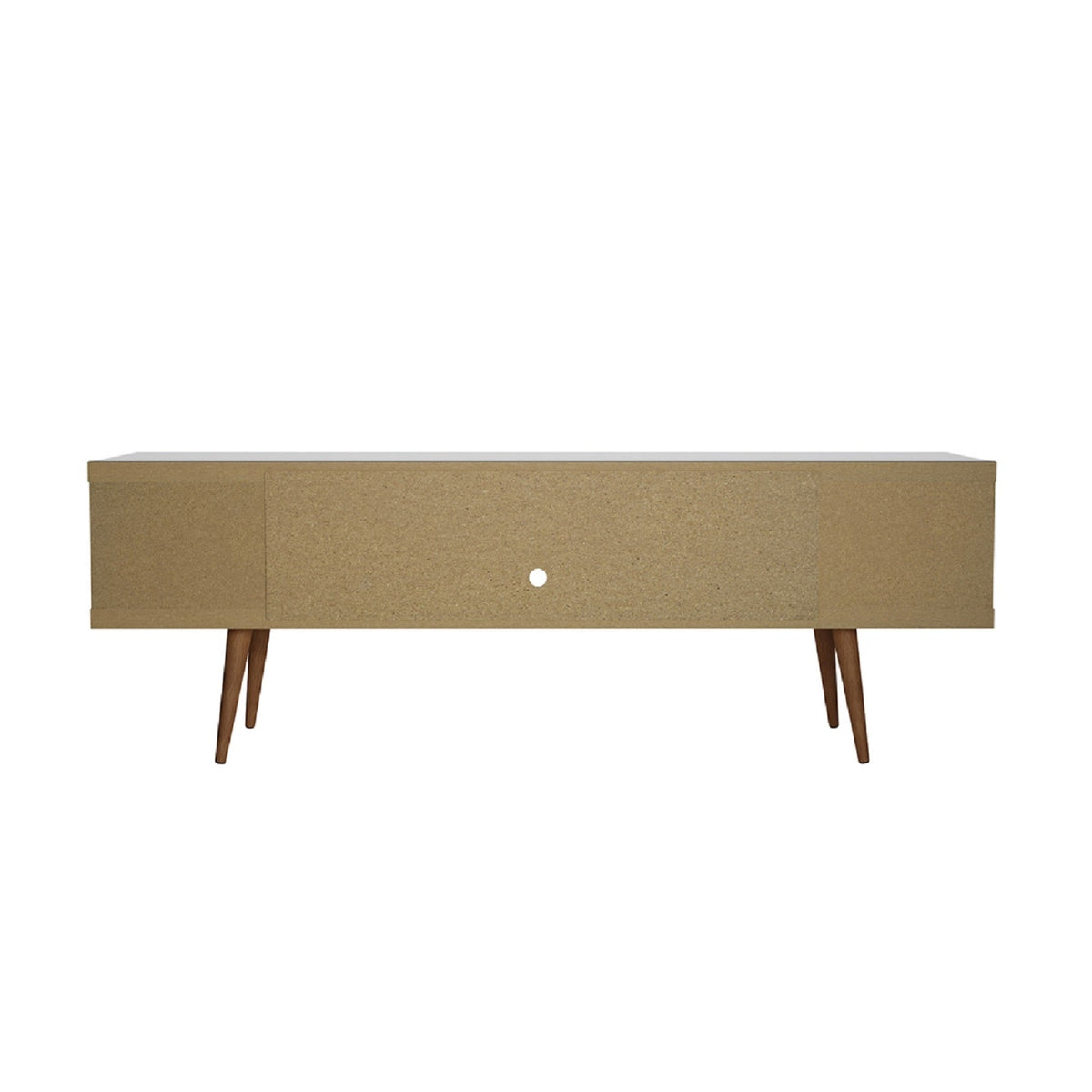 Utopia 70.47 TV Stand in White Matte by Manhattan Comfort at Eve Furniture
