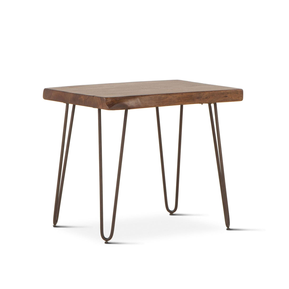 Vail 26" Side Table in Walnut by Home Trends & Design at Eve Furniture