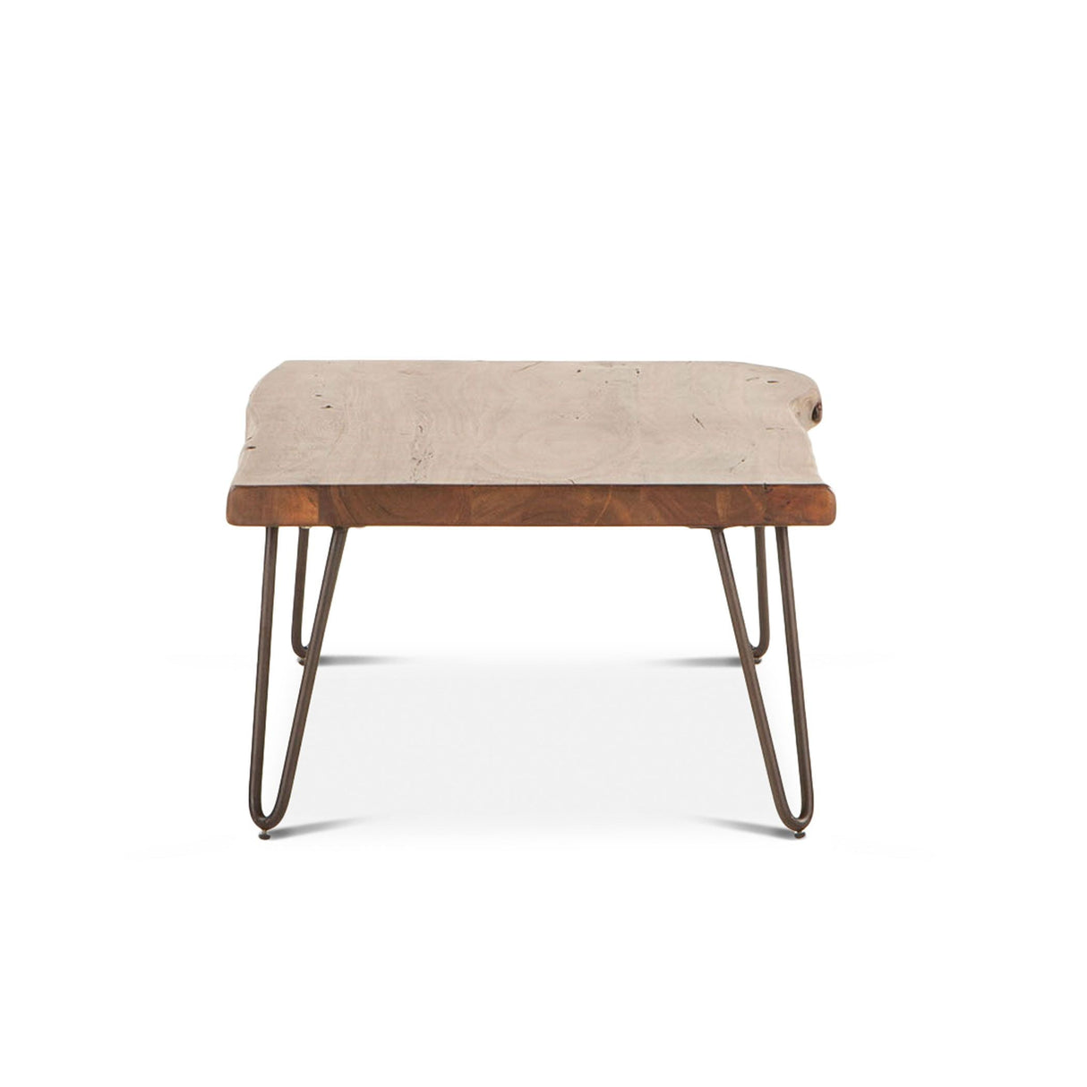 Vail 54" Coffee Table in Walnut by Home Trends & Design at Eve Furniture