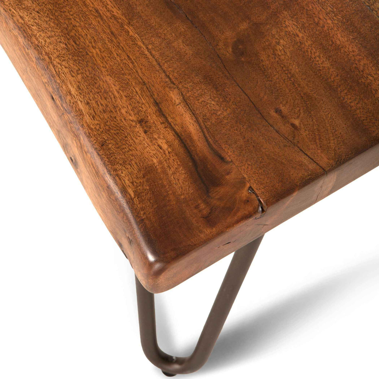 Vail 54" Coffee Table in Walnut by Home Trends & Design at Eve Furniture