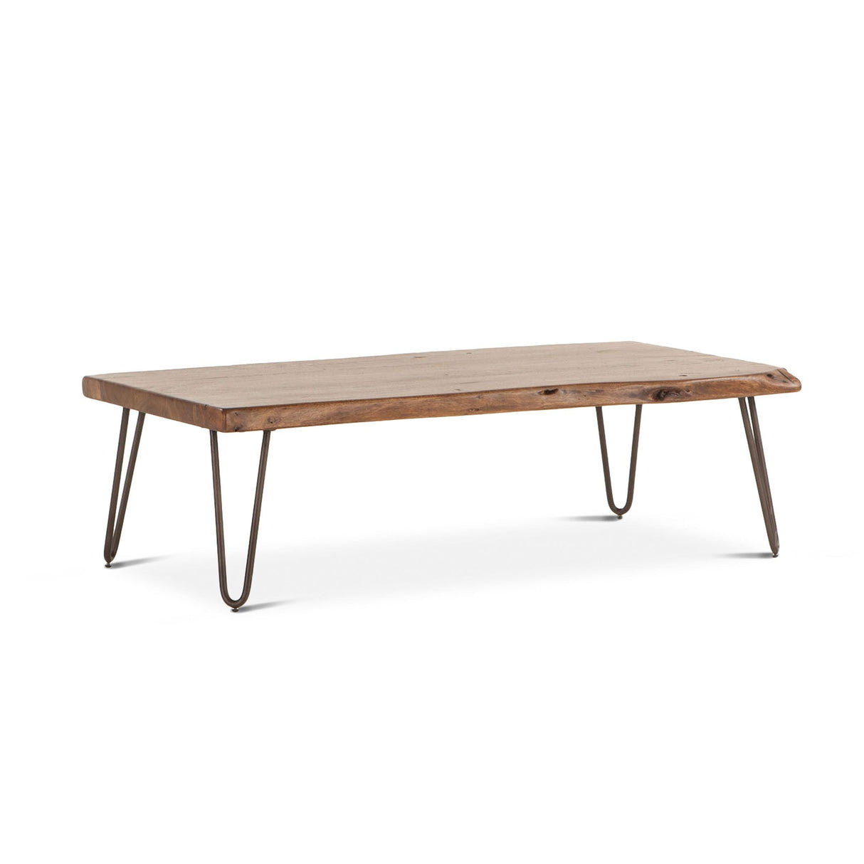 Vail 54" Coffee Table in Walnut by Home Trends & Design at Eve Furniture