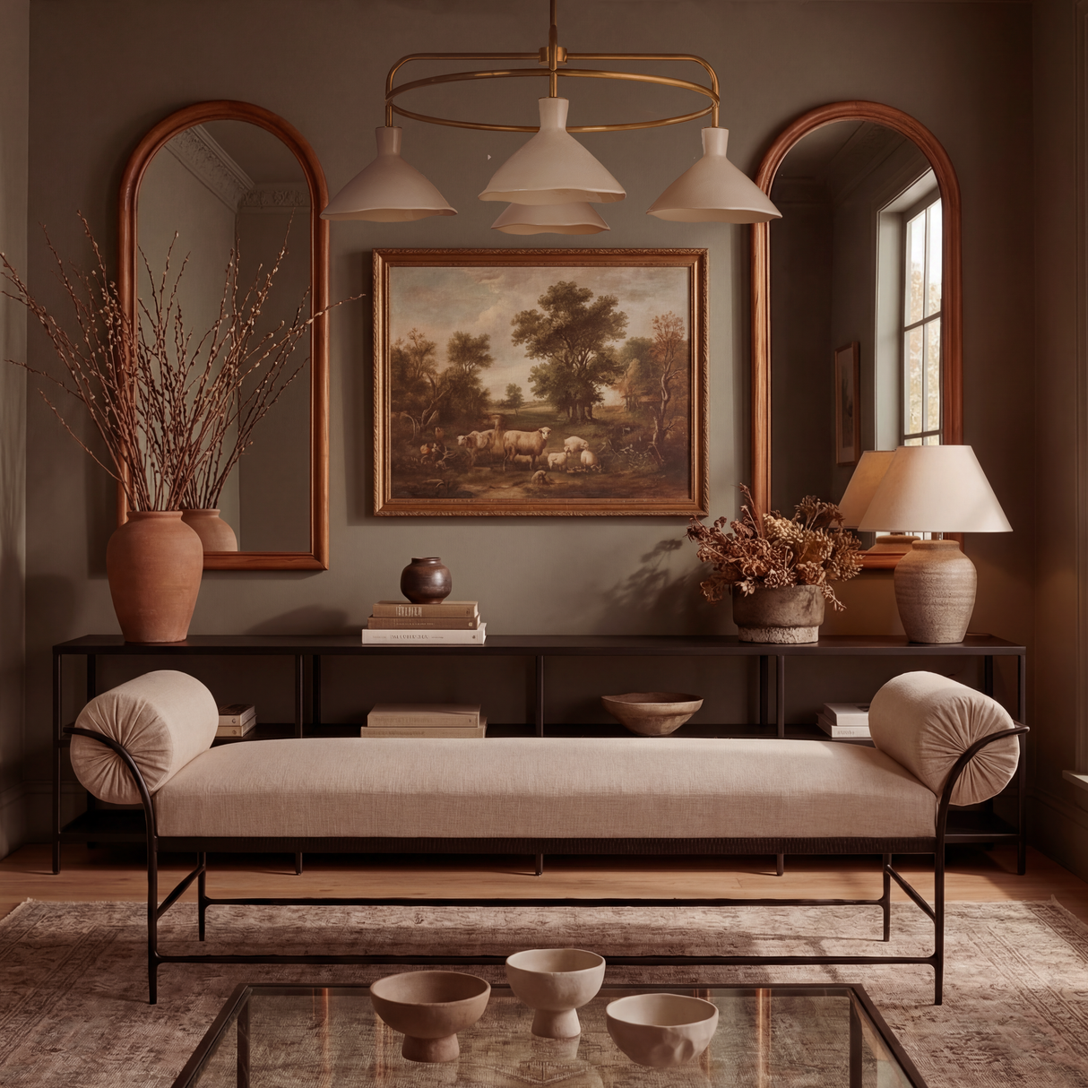 Vale Hammered Bench by Co.House Designs at Eve Furniture