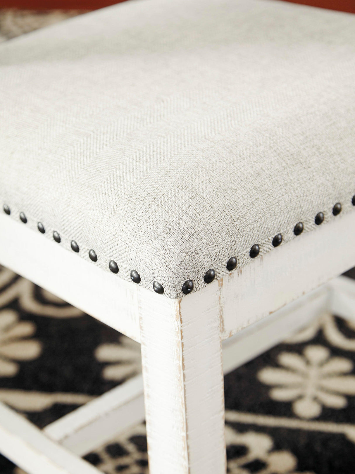 Valebeck Beige/White Rectangular Dining Set by Ashley at Eve Furniture