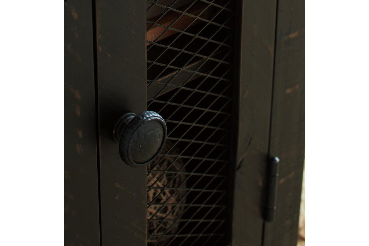 Valebeck Black/Brown Coffee Table and 2 Chairside End Tables by Ashley at Eve Furniture