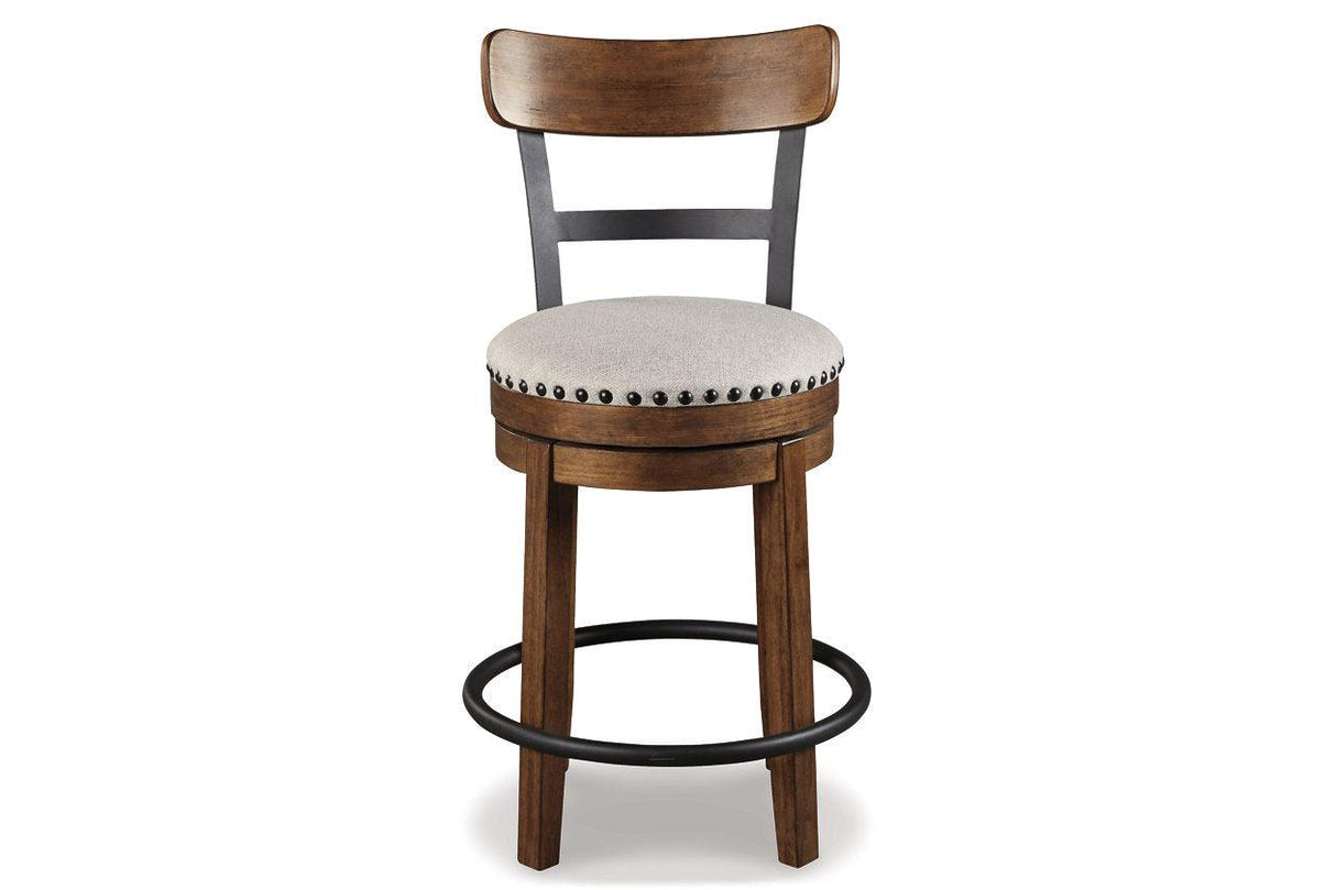 Valebeck Brown Counter Height Barstool by Ashley at Eve Furniture