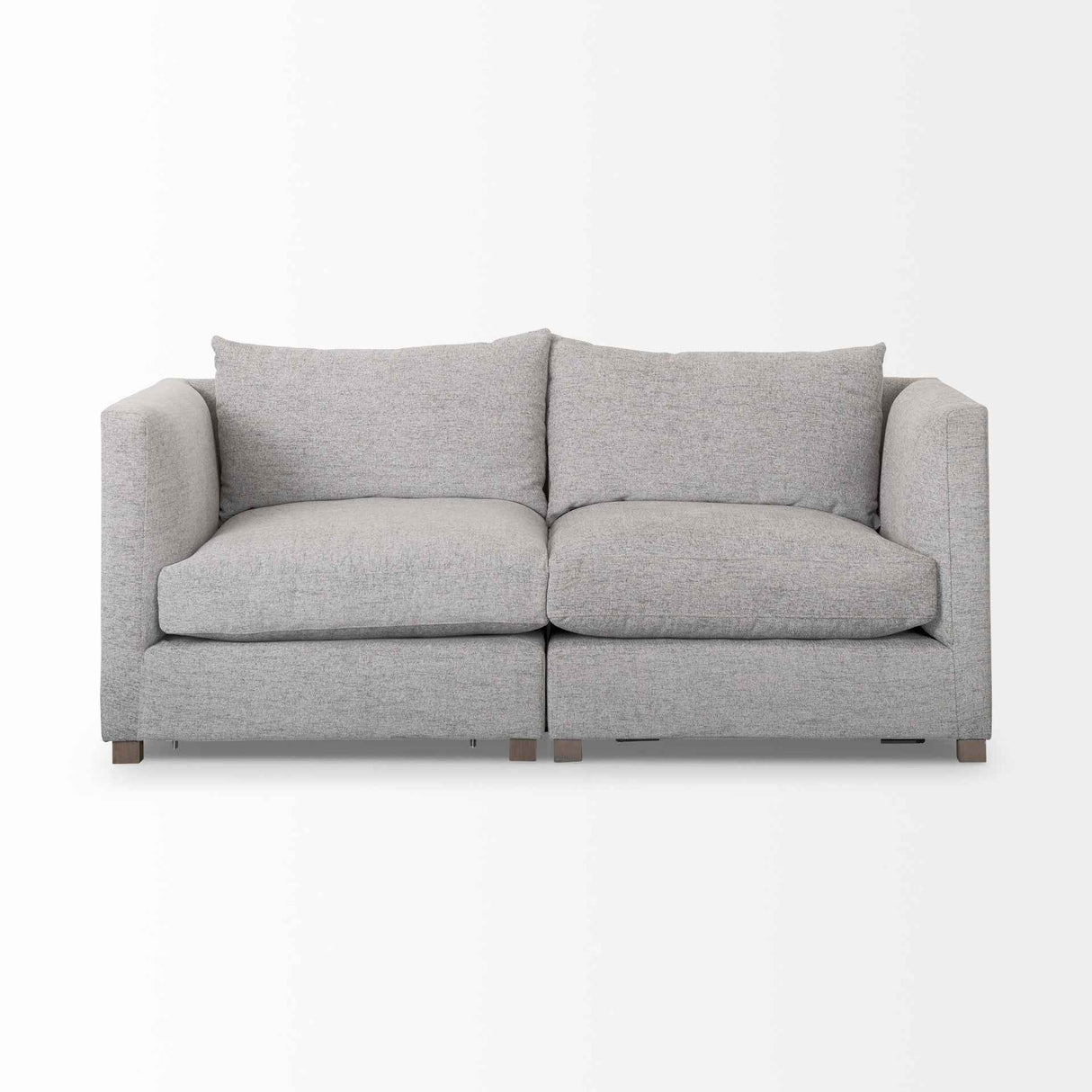 Valence 2 Piece Medium Gray Modular Sofa Set by Mercana at Eve Furniture
