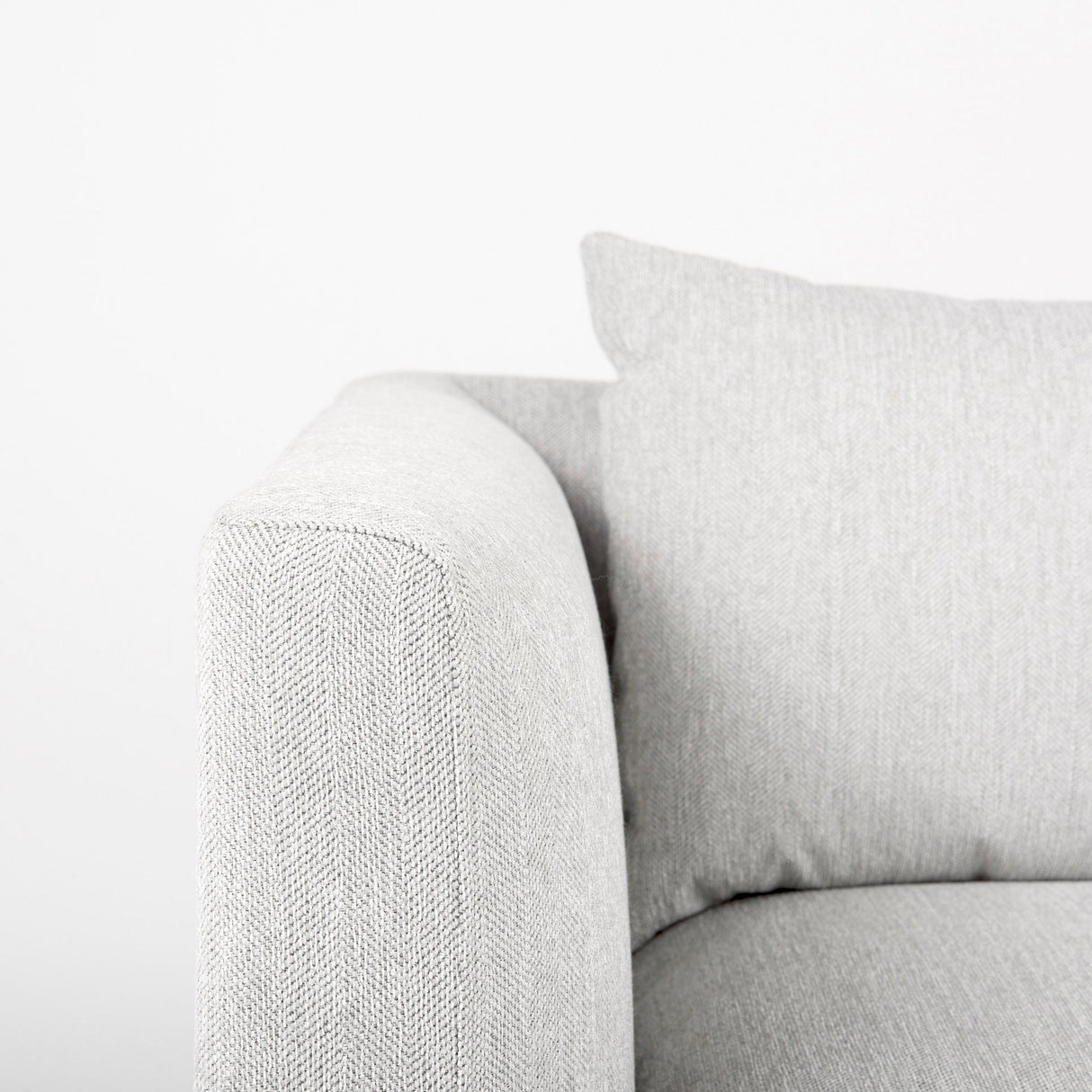 Valence 3 Piece Light Gray Modular Sofa Set by Mercana at Eve Furniture