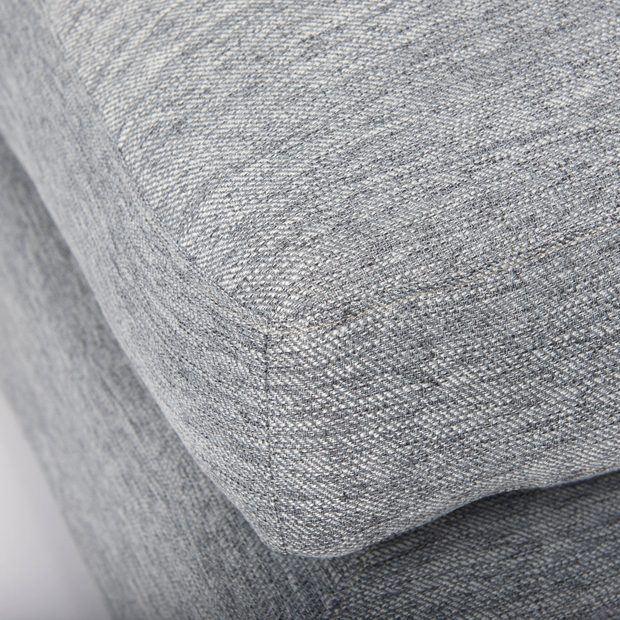 Valence 38.6L x 26.0W x 17.7H Castlerock Gray 2/3 Ottoman Sectional Piece by Mercana at Eve Furniture