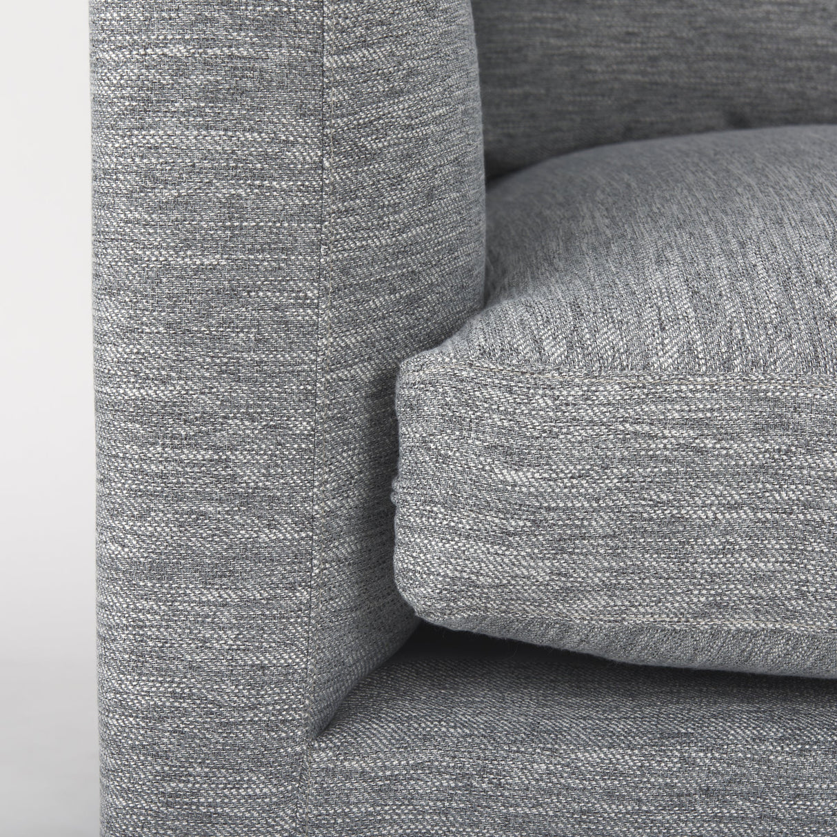 Valence Castlerock Gray Corner Sectional Piece by Mercana at Eve Furniture
