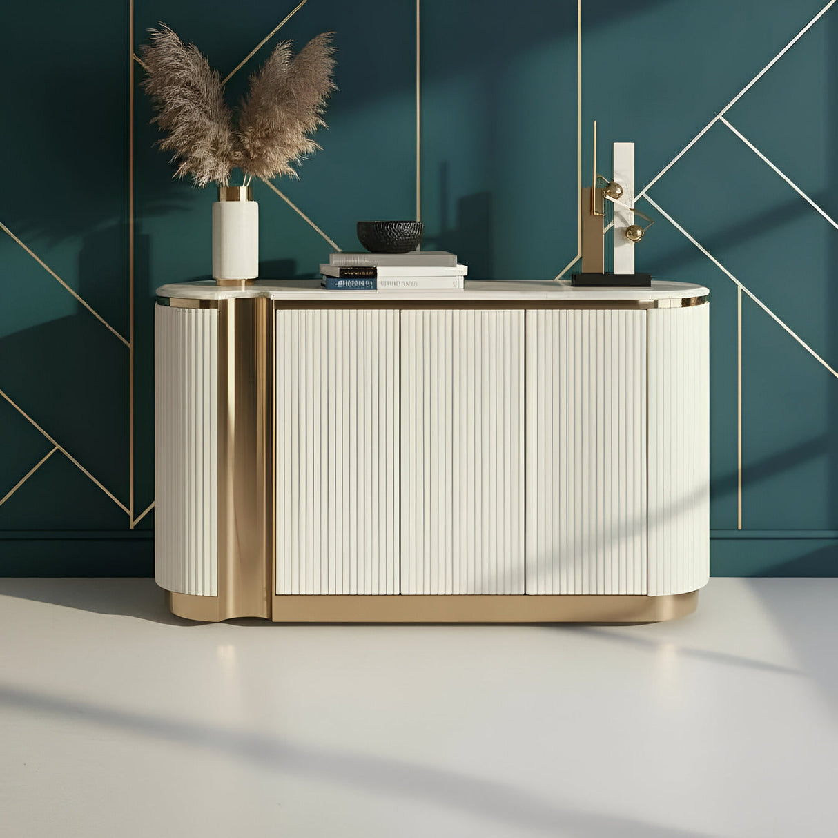 Valente Cream Sideboard by New Era Innovations at Eve Furniture