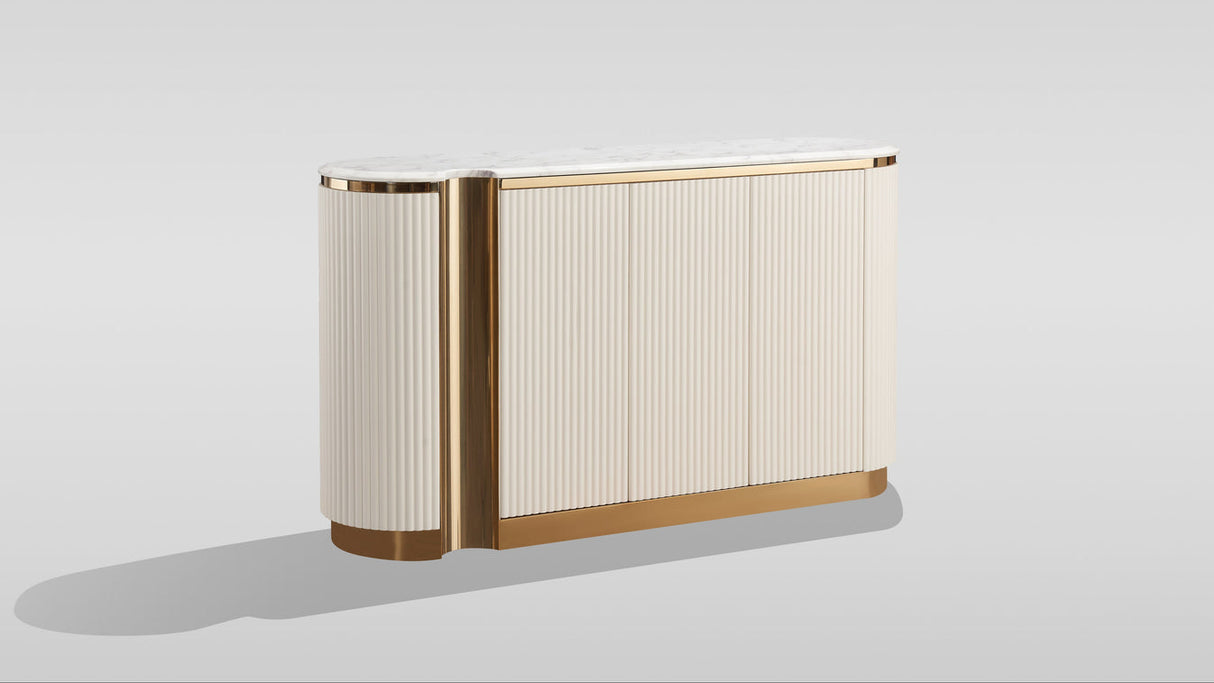 Valente Cream Sideboard by New Era Innovations at Eve Furniture