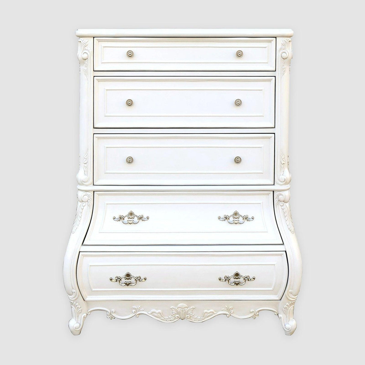 Valentini White Chest by Furniture of America at Eve Furniture