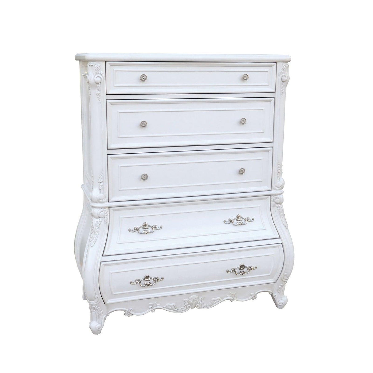 Valentini White Chest by Furniture of America at Eve Furniture