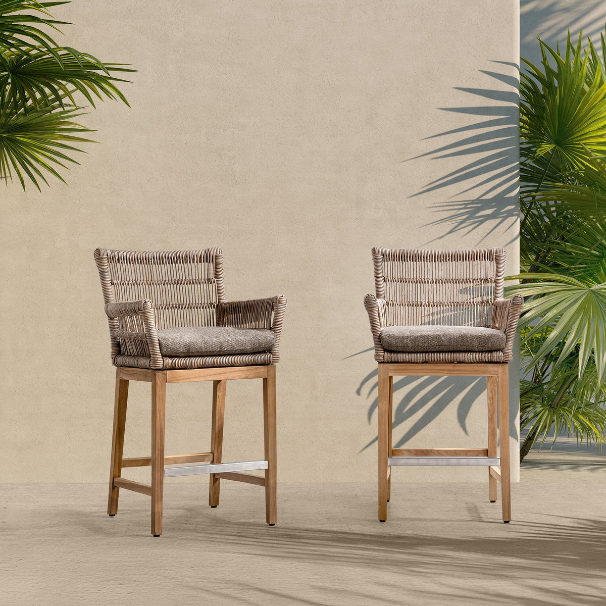 Valerie Outdoor Counter Stool by Classic Home at Eve Furniture