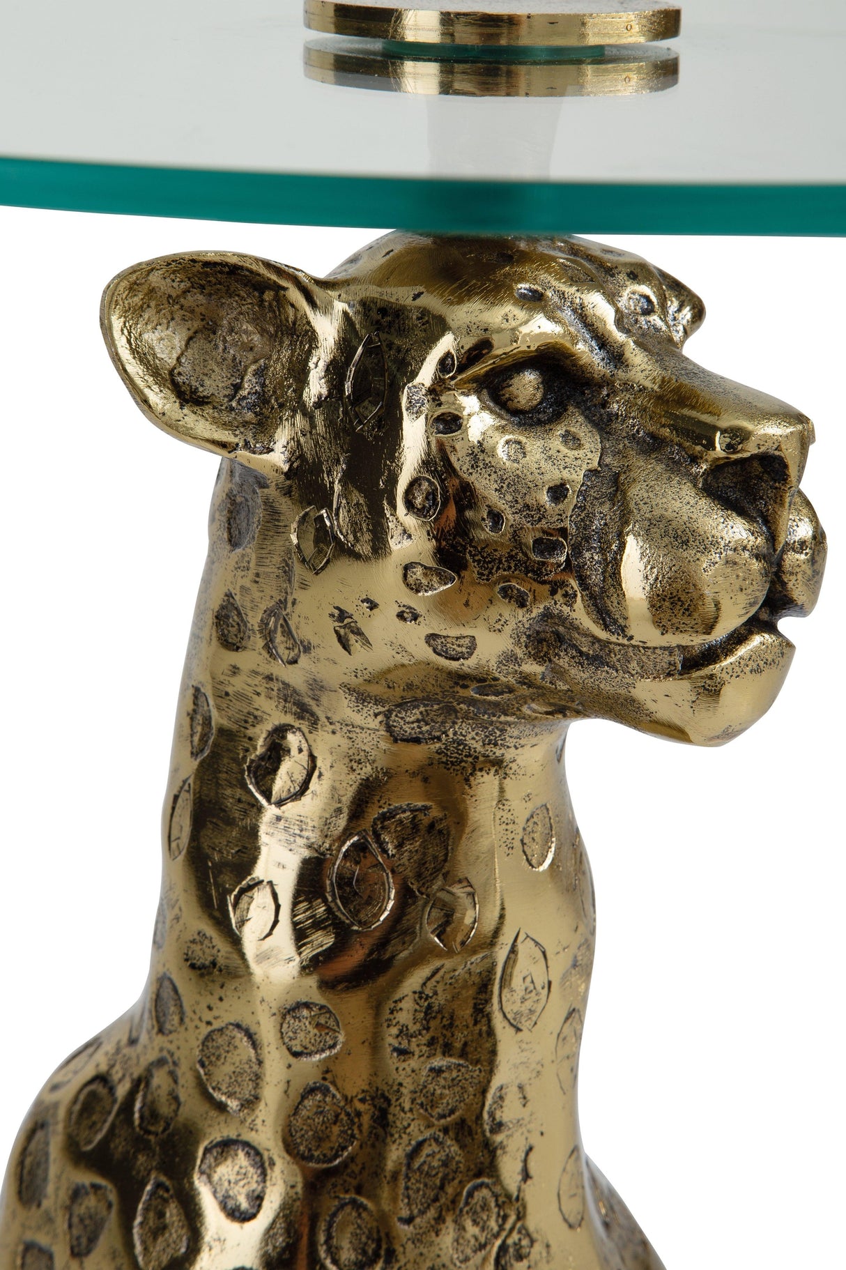 Vallain Antique Gold Finish Accent Table by Ashley at Eve Furniture