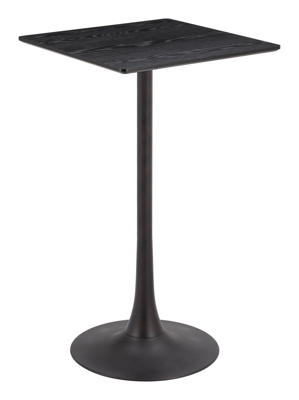 Valleta Black Bar Table by Zuomod at Eve Furniture
