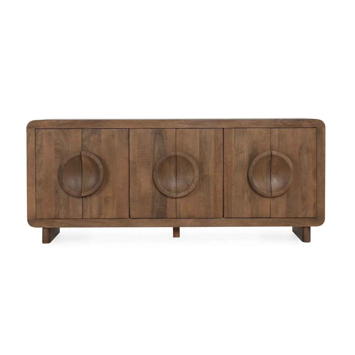 Vally 6 Door Buffet - Artisan Brown by Classic Home at Eve Furniture