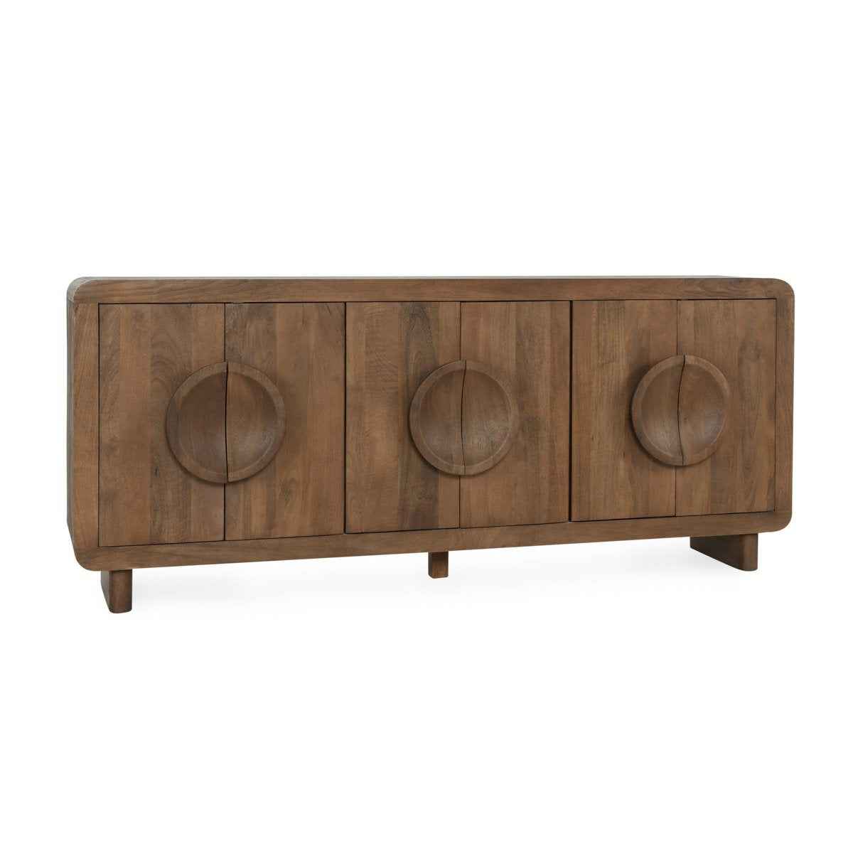 Vally 6 Door Buffet - Artisan Brown by Classic Home at Eve Furniture