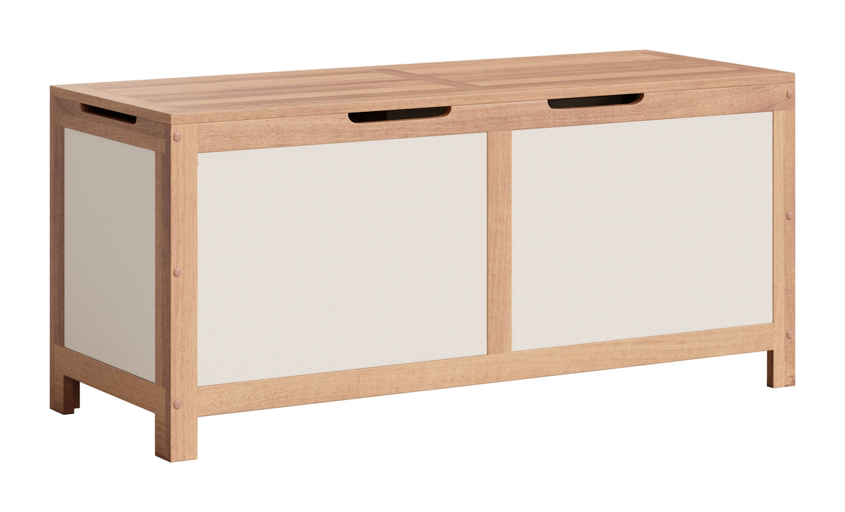 Valtan Natural Outdoor Storage Chest by Zuomod at Eve Furniture