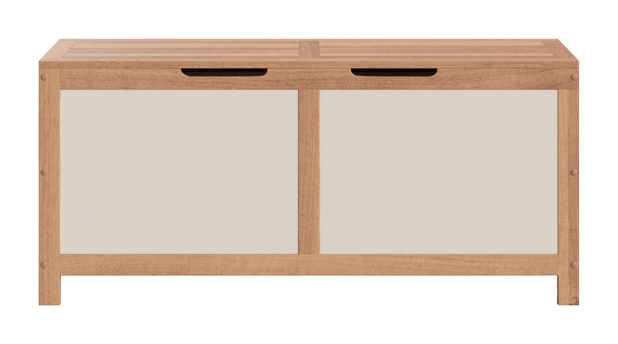 Valtan Natural Outdoor Storage Chest by Zuomod at Eve Furniture