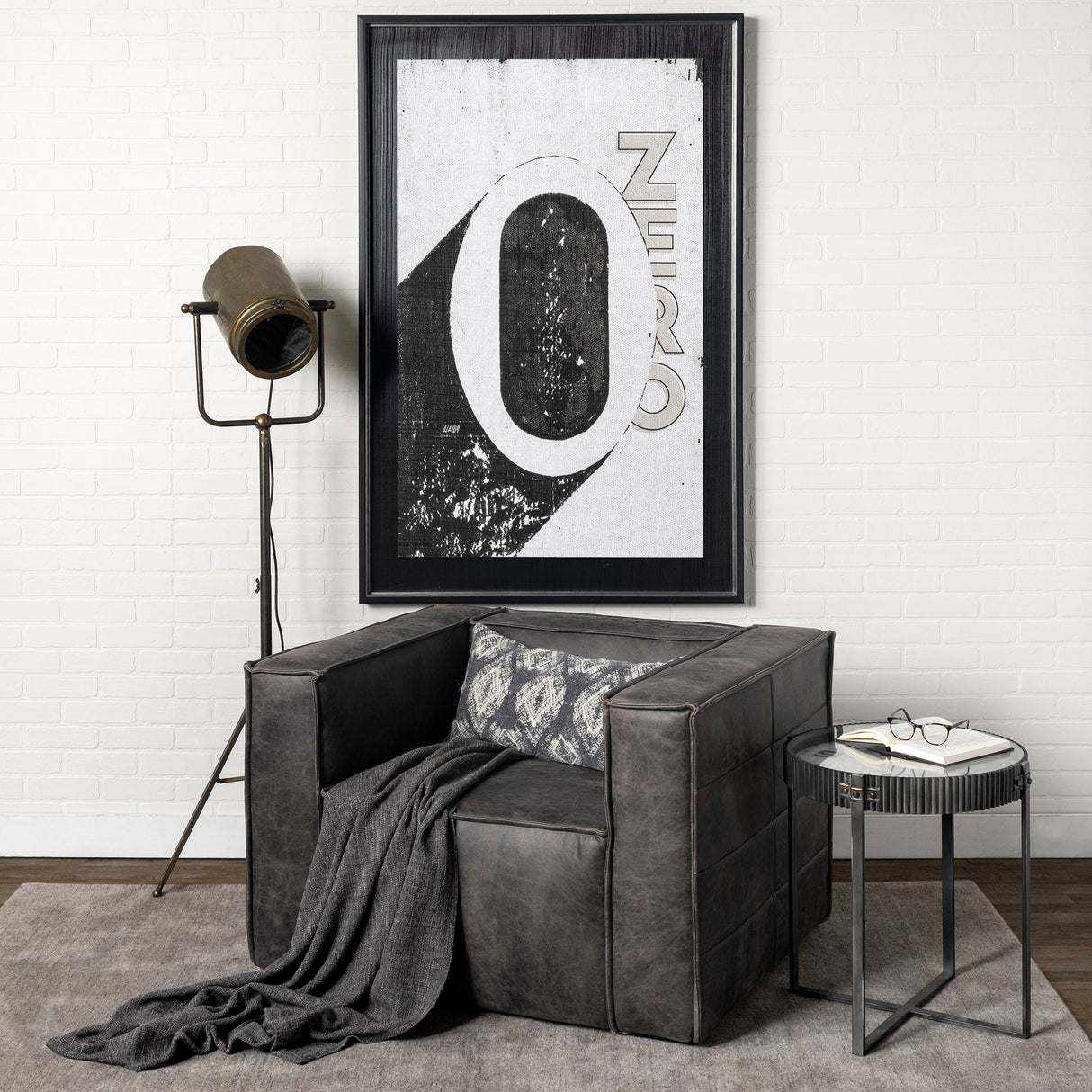 Value Collector 0 by Mercana Studio a Hand Embellished Textured Framed Art Print by Mercana at Eve Furniture