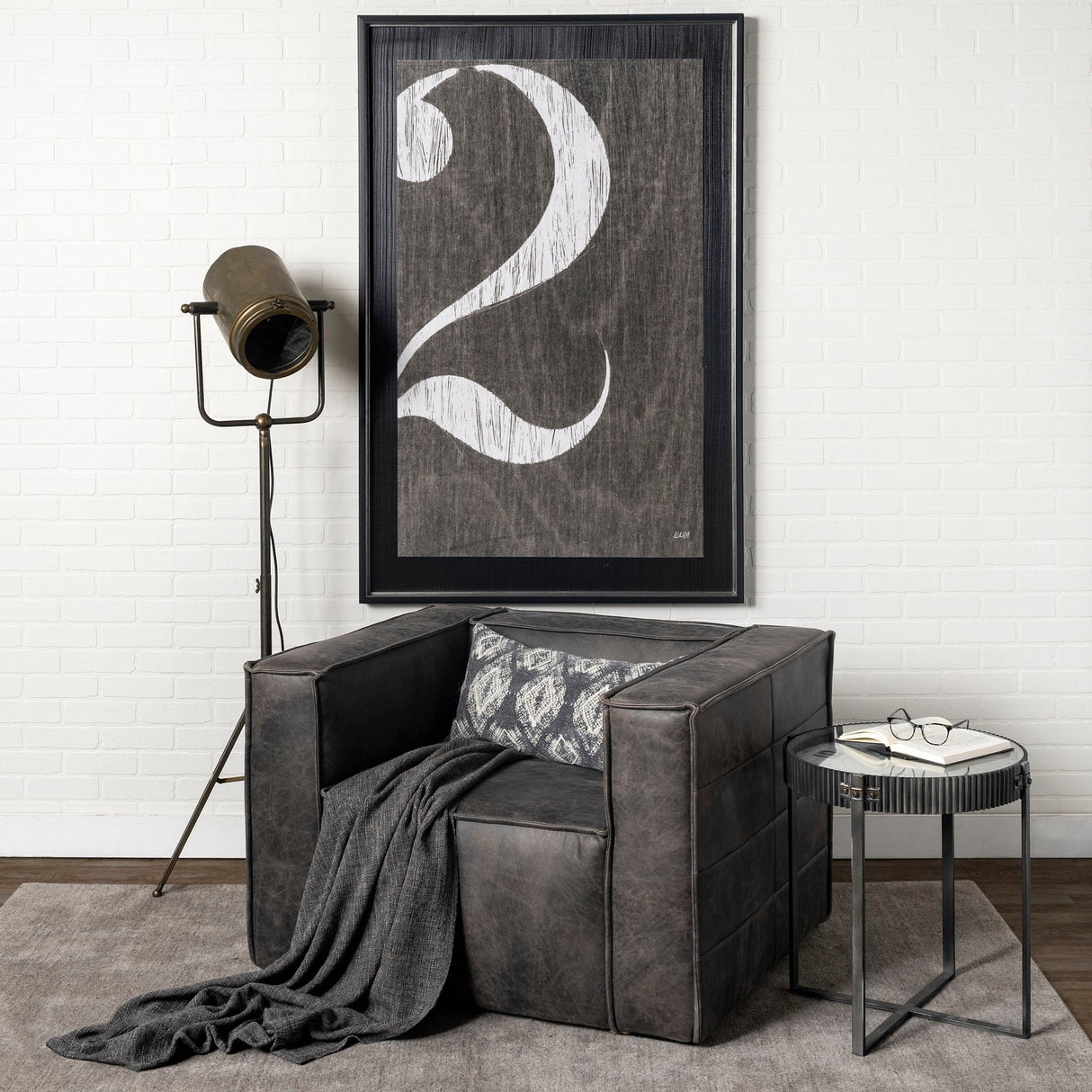 Value Collector 2 by Mercana Studio a Hand Embellished Textured Framed Art Print by Mercana at Eve Furniture