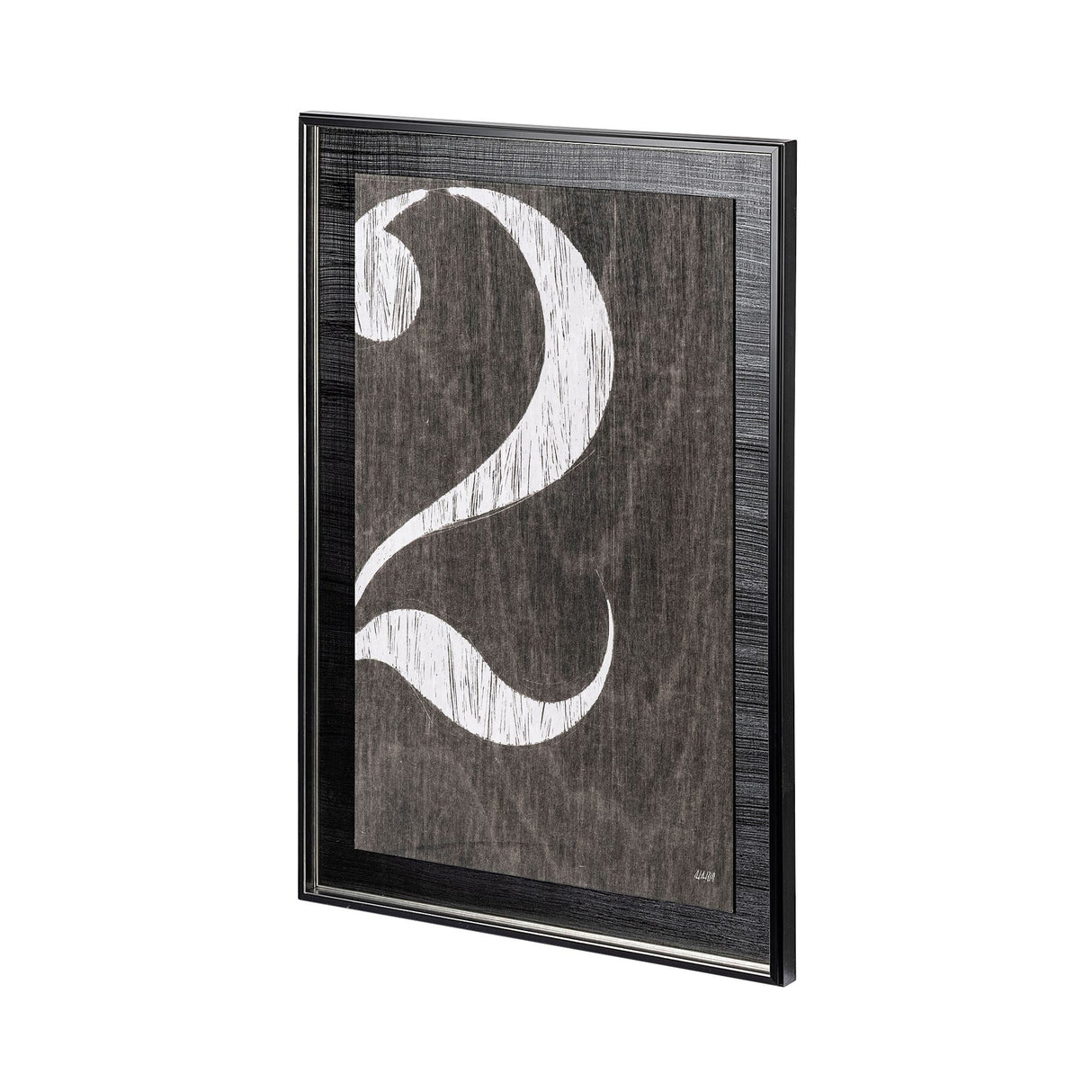 Value Collector 2 by Mercana Studio a Hand Embellished Textured Framed Art Print by Mercana at Eve Furniture