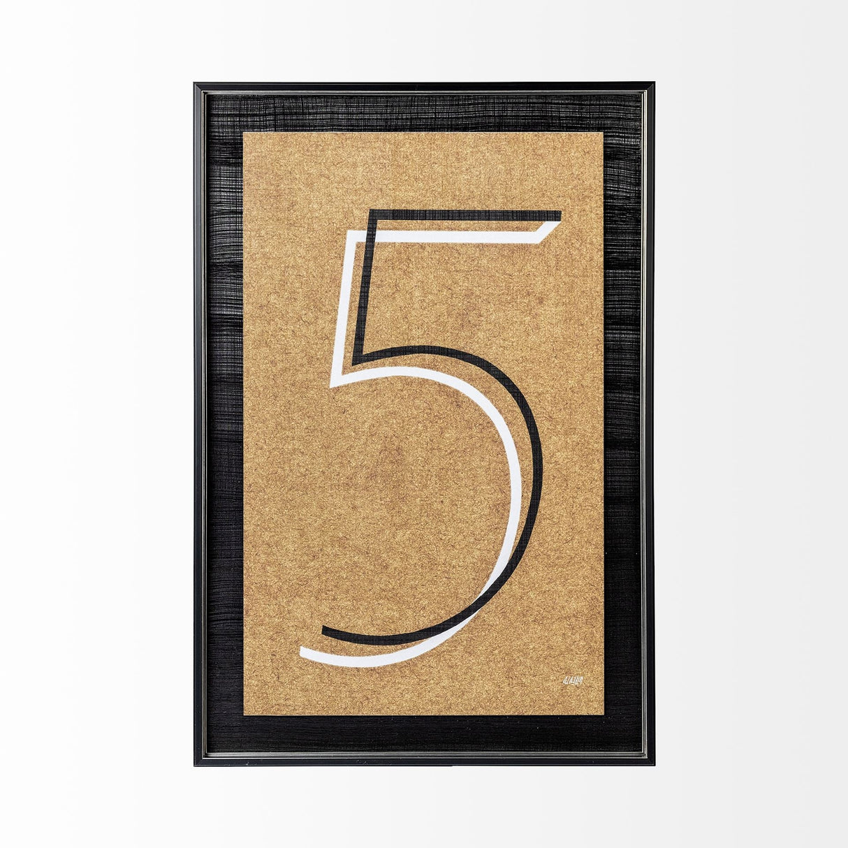 Value Collector 5 by Mercana Studio a Hand Embellished Textured Framed Art Print by Mercana at Eve Furniture