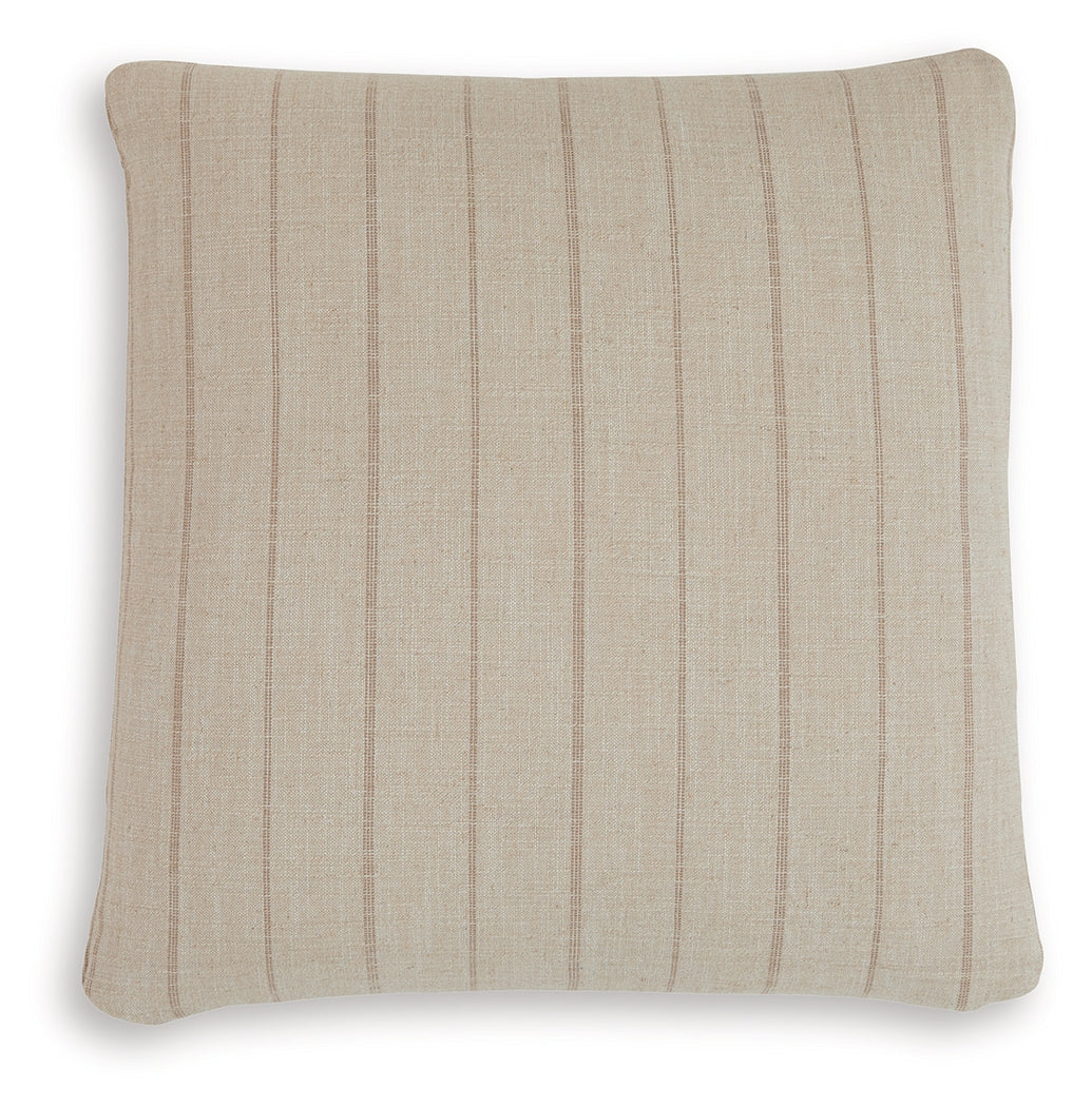 Valwick Beige/Brown Pillow (Set of 4) by Ashley at Eve Furniture