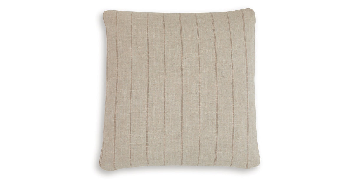 Valwick Beige/Brown Pillow (Set of 4) by Ashley at Eve Furniture